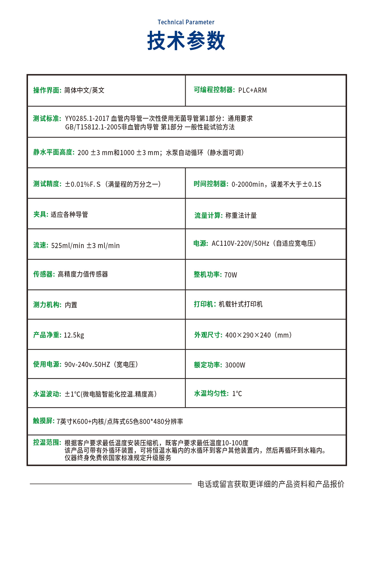 LL0285-C导管流量测试仪